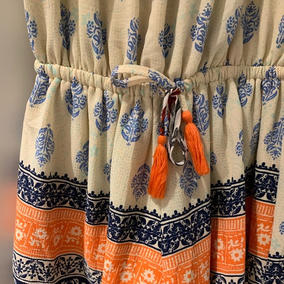 Mura Boutique OTS pattered romper - Picture 5 of 9